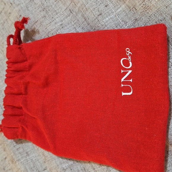 Uno de 50 latch hook silver bracelet - Picture 5 of 7